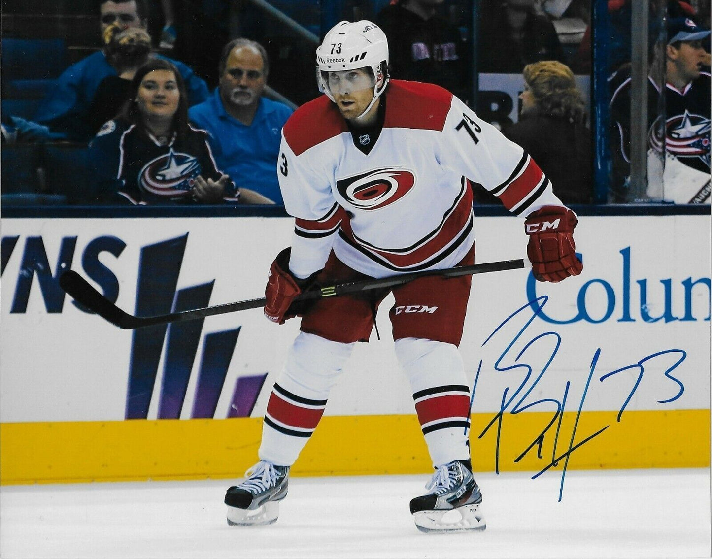 Autographed Carolina Hurricanes Brett Bellemore 8x10 Photo Original