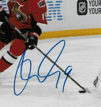 Photo 8x10 autographiée par Derick Brassard des Sénateurs d'Ottawa #2