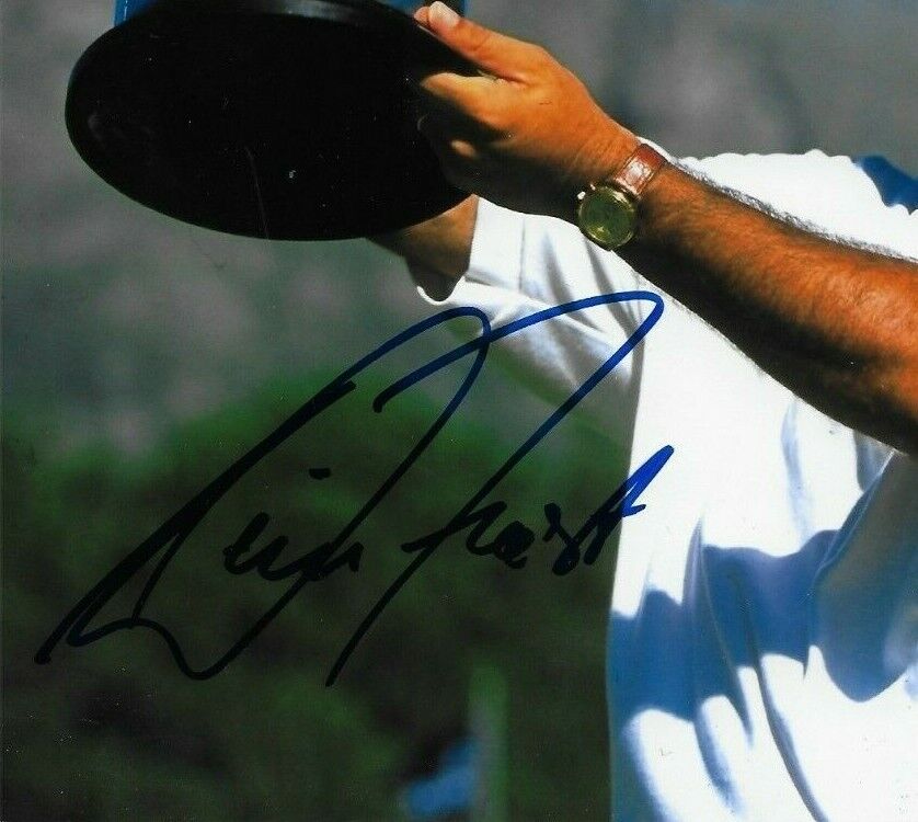 Photo 8x10 autographiée par David Frost PGA Golf #2 Original