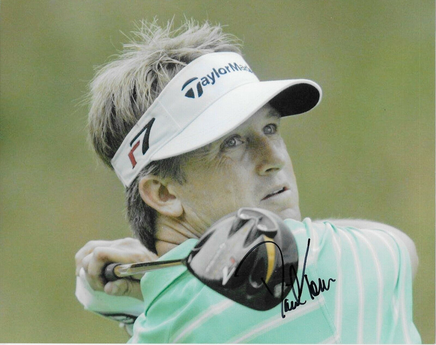 Autographed David Toms PGA Golf 8x10 Photo Original