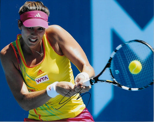 Photo originale dédicacée de Garbine Muguruza Tennis 8x10 #2