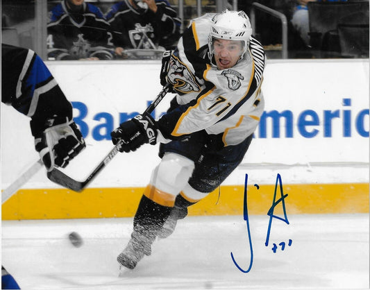 Autographed Nashville Predators JP Dumont 8x10 Photo Original