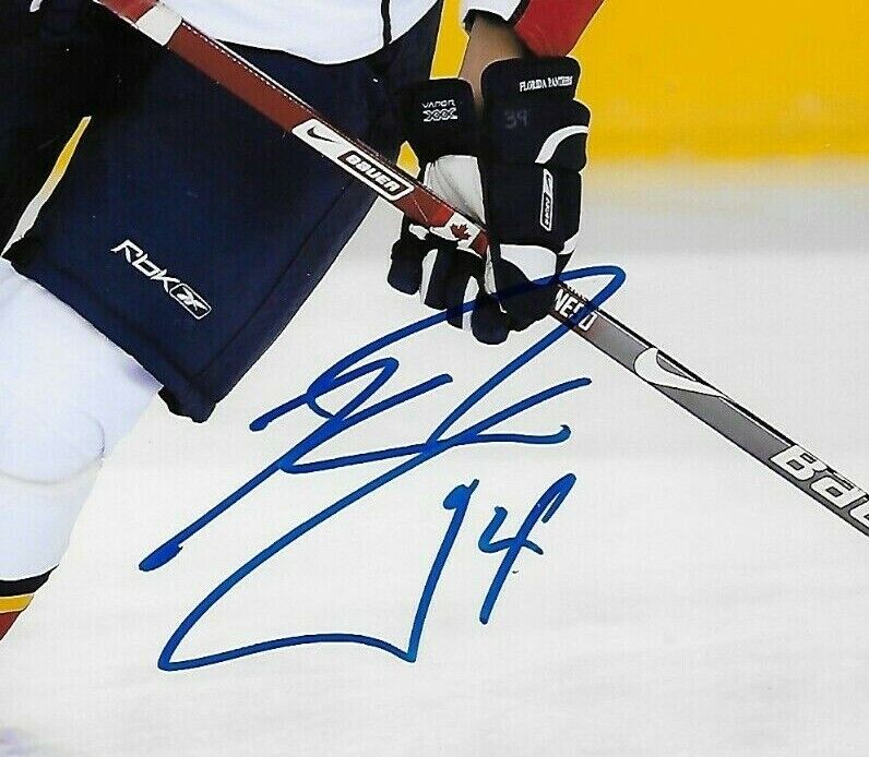 Autographed Florida Panthers Keaton Ellerby 8x10 Photo Original