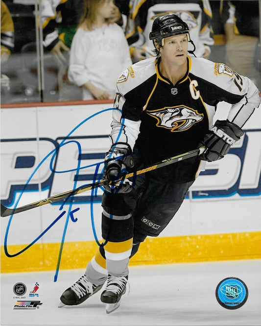 Autographed Nashville Predators Jason Arnott 8x10 Photo Original