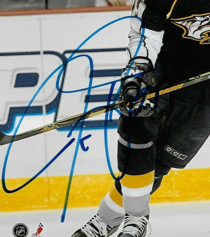 Autographed Nashville Predators Jason Arnott 8x10 Photo Original