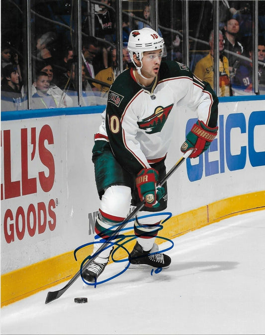 Autographed Minnesota Wild Devin Setoguchi 8x10 Photo Original