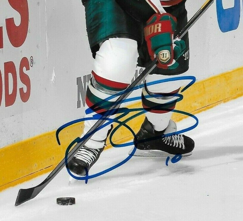 Autographed Minnesota Wild Devin Setoguchi 8x10 Photo Original