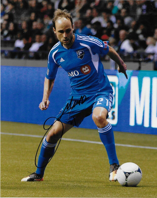 Autographed Justin Mapp Montreal Impact 8x10 Photo Original