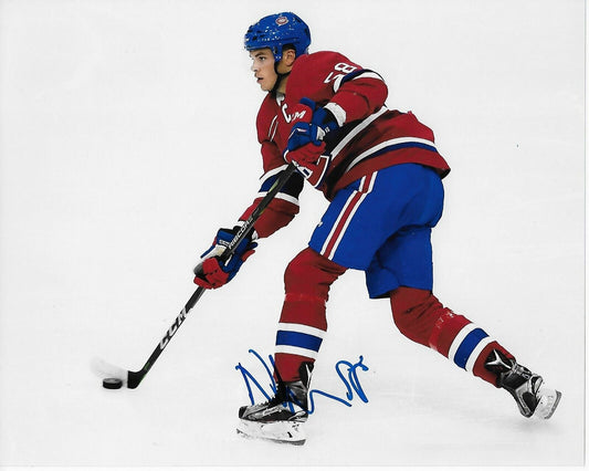 Autographed Montreal Canadiens Noah Juulsen 8x10 Photo Original