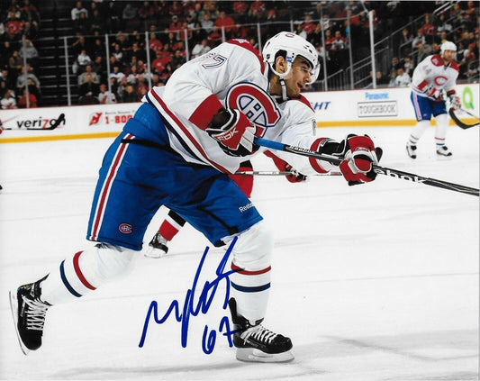Autographed Montreal Canadiens Max Pacioretty 8x10 Photo #2 Original