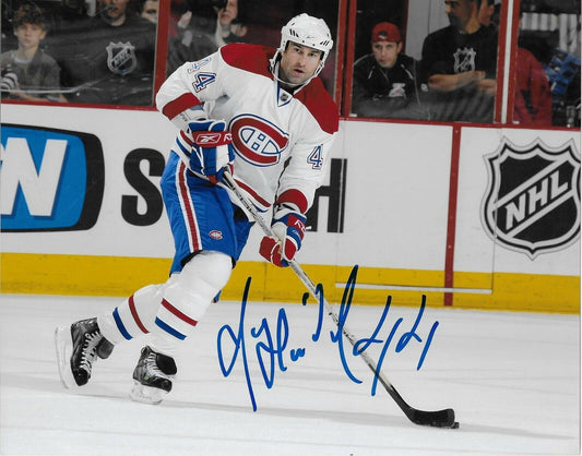 Autographed Montreal Canadiens Roman Hamrlik 8x10 Photo Original