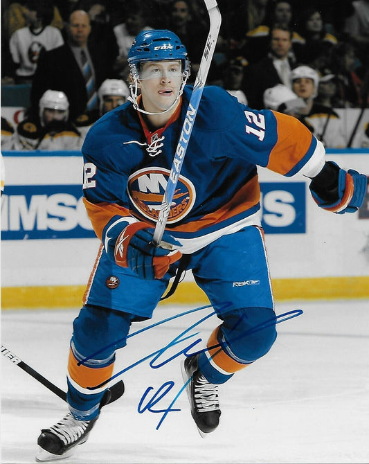 Photo autographiée 8x10 signée Josh Bailey par les Islanders de New York #2