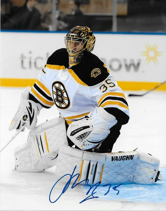 Autographed Boston Bruins Anton Khudobin 8x10 Photo Original #2