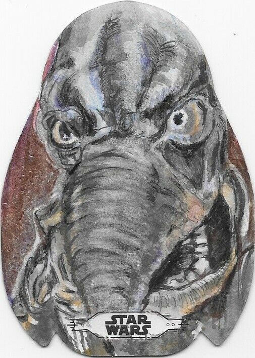 Topps Chrome Artist Sketch By Lily Z Mercado Card 1/1