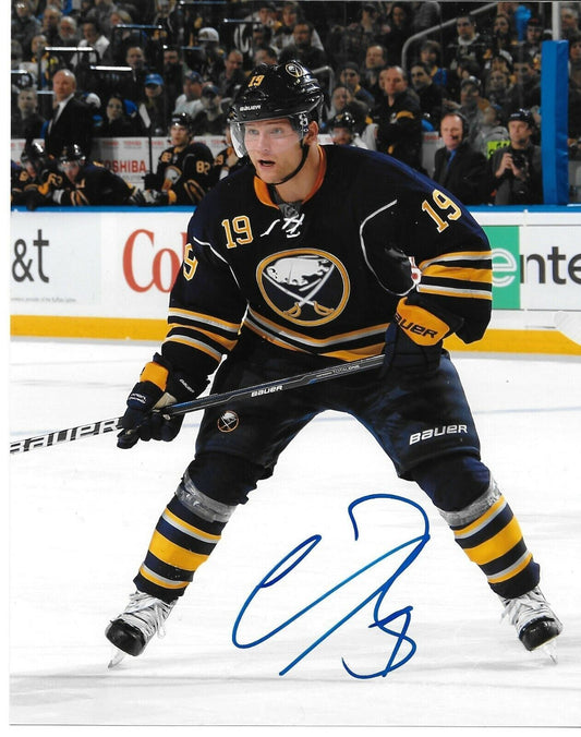 Autographed Buffalo Sabres Cody Hodgson 8x10 Photo Original