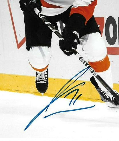 Autographed Philadelphia Flyers James Van Riemsdyk 8x10 Photo Original