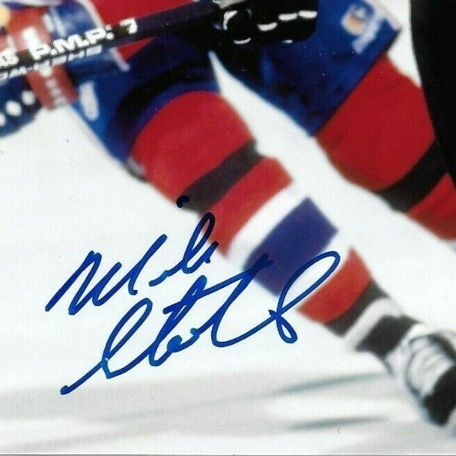 Signed Mike Stothers Philadelphia Flyers Autographed 8x10 Photo #1 Original