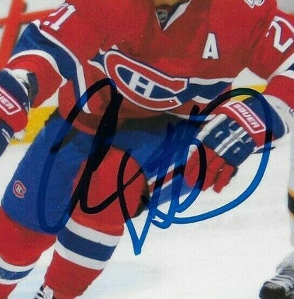 Auto. Chris Christopher Higgins Montreal Canadiens Postcard 2008-09 Original