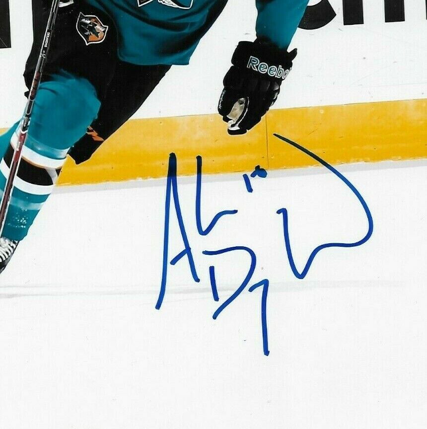 Autographed San Jose Sharks Andrew Desjardins 8x10 Photo Original