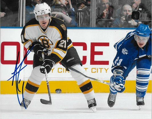 Autographed Boston Bruins Andrew Ference 8x10 Photo Original