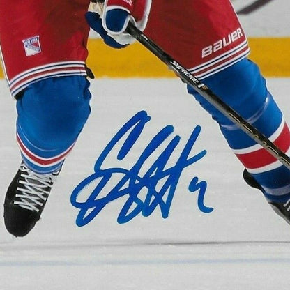 Autographed New York Rangers Eric Staal 8x10 Photo Original