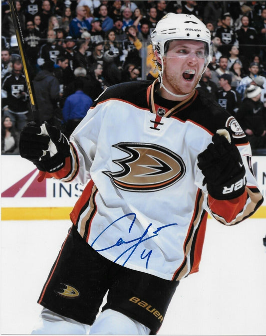 Photo autographiée de Cam Fowler des Ducks d'Anaheim 8x10