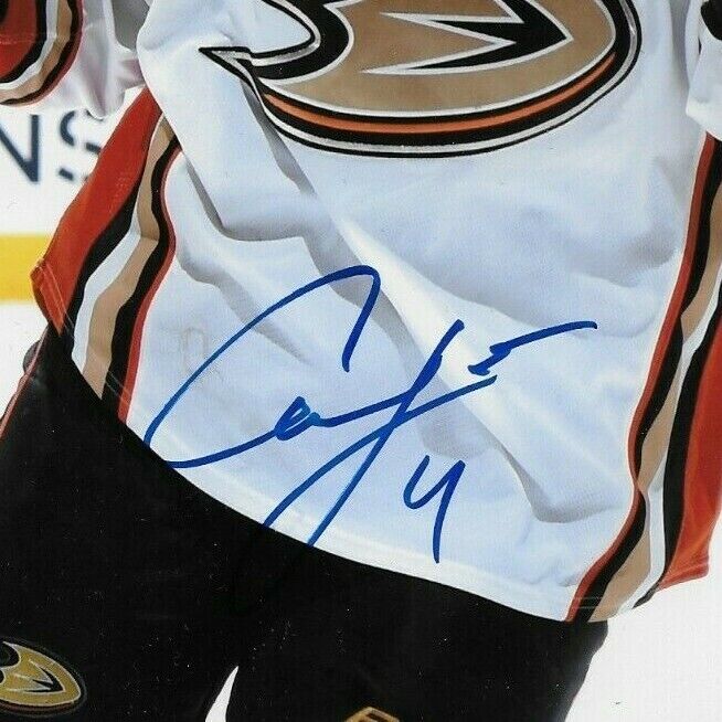 Photo autographiée de Cam Fowler des Ducks d'Anaheim 8x10