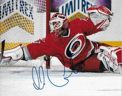 Autographed Carolina Hurricanes Martin Gerber 8x10 Photo Original
