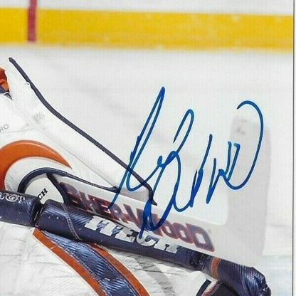 Autographed New York Islanders Goalie Rick Dipietro 8x10 Photo #2 Original