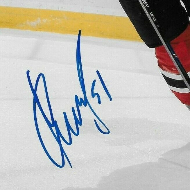 Signed Sergei Kalinin New Jersey Devils Autographed 8x10 Photo #2 Original