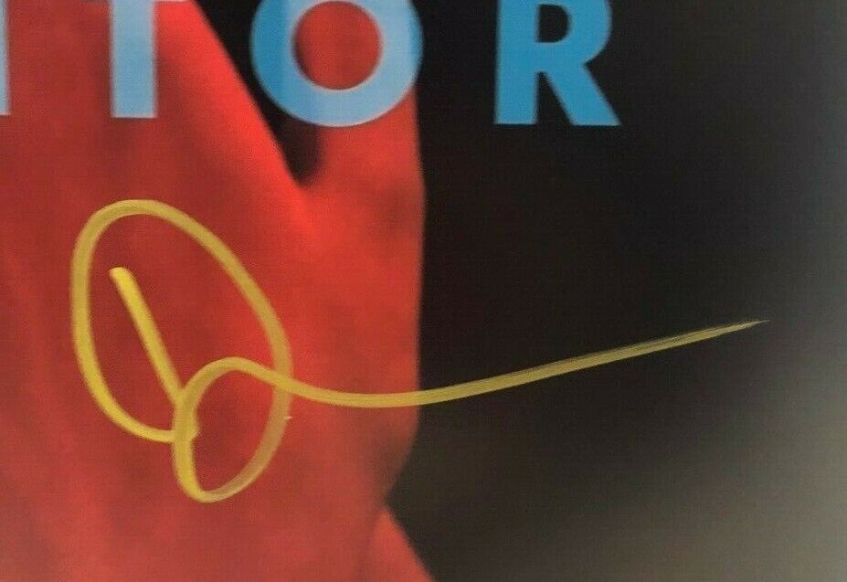 Photo 12x12 autographiée par Interpol signée par Elpintor par les 3