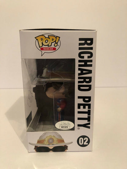 Autographed Nascar Pop Funko signed by Legend Richard Petty JSA