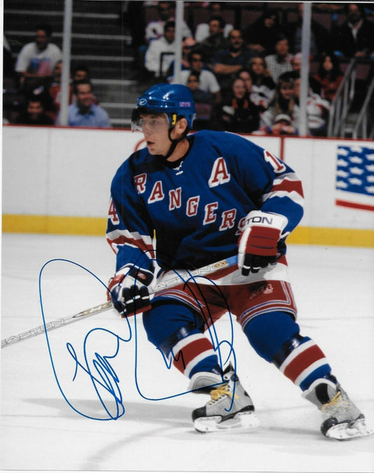 Autographed New York Rangers Theoren Fleury 8x10 Photo Original