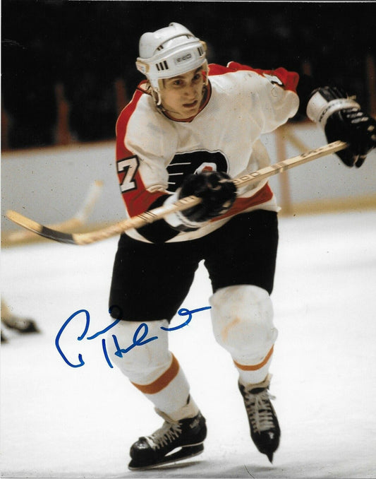 Autographed Philadelphia Flyers Paul Holmgren 8x10 Photo Original