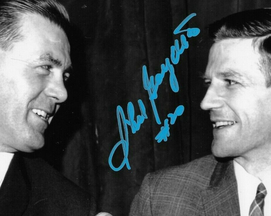 Canadiens de Montréal autographiés Phil Goyette 8x10 Photo #2 Original
