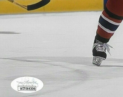 Auto. Montreal Canadiens Benoit Brunet 8x10 #2 w Inscription 93 Cup Champ w JSA