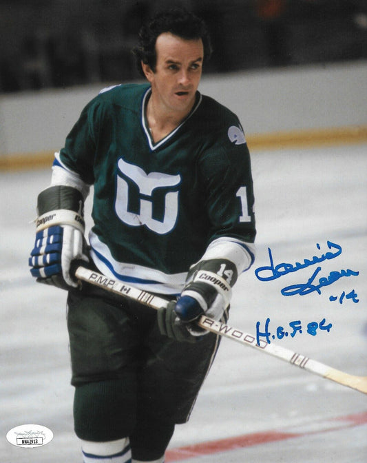 Auto. Hartford Whalers Dave Keon 8x10 Photo #6 w Hall of Fame Inscription JSA