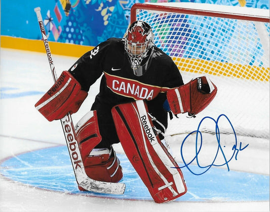 Autographed Charline Labonte Team Canada 2010 Olympics Womens Hockey 8x10 Ph #3