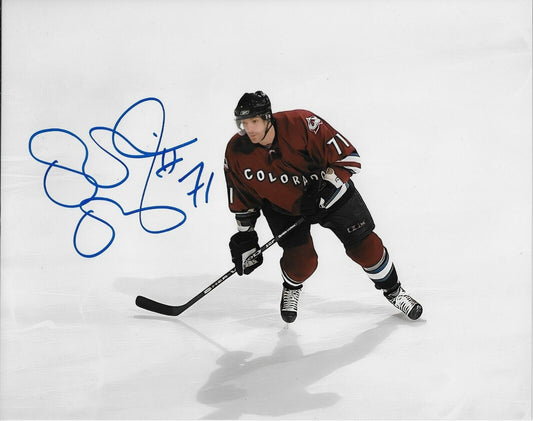 Autographed Colorado Avalanche Patrice Brisebois 8x10 Photo #5 Original