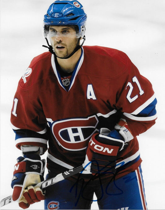 Autographed Montreal Canadiens Brian Gionta 8x10 Photo #2 Original