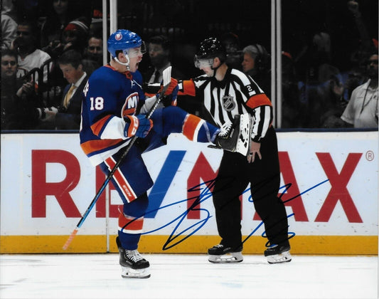 Photo 8x10 autographiée par Anthony Beauvillier des Islanders de New York #2