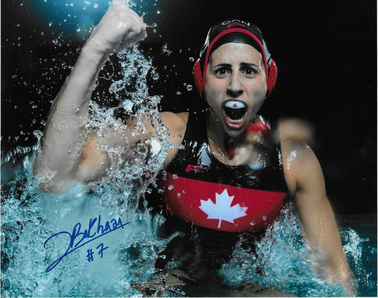 Autographed Joelle Bekhazi Team Canada Water Polo 2020 Tokyo Olympics 8x10 Photo