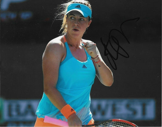 Photo autographiée d'Anastasia Pavlyuchenkova Tennis 8x10 #5 Original