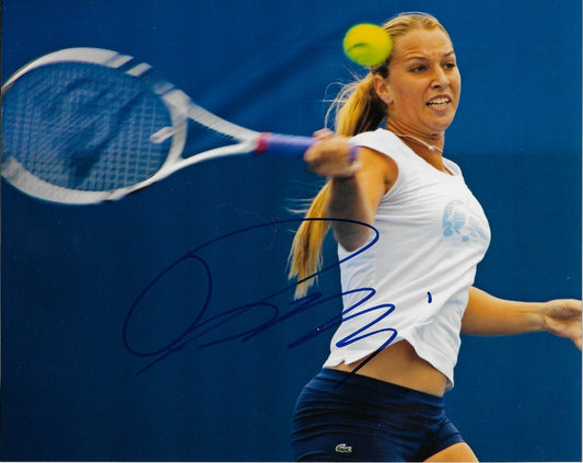 Photo autographiée de Dominika Cibulkova Tennis 8x10 #2 Original