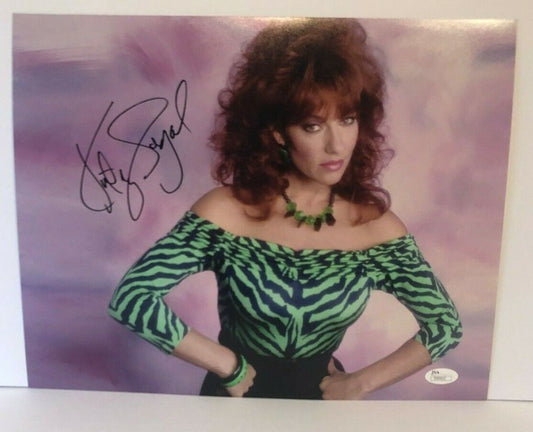 Autographed Katey Sagal signed Married with Children 11x14 JSA  Peggy Bundy 2