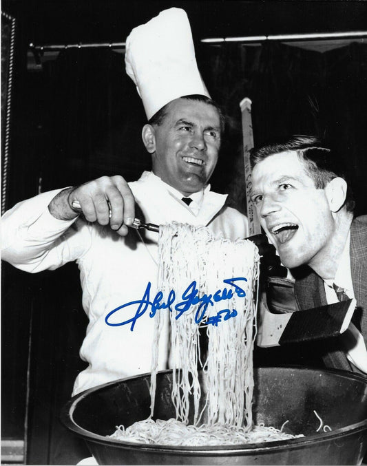 Autographed Montreal Canadiens Phil Goyette 8x10 Photo Original