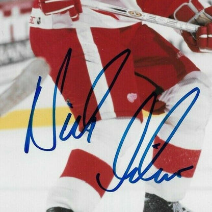 Autographed Detroit Red Wings Nicklas Lidstrom signed 8x10 Photo Original w JSA