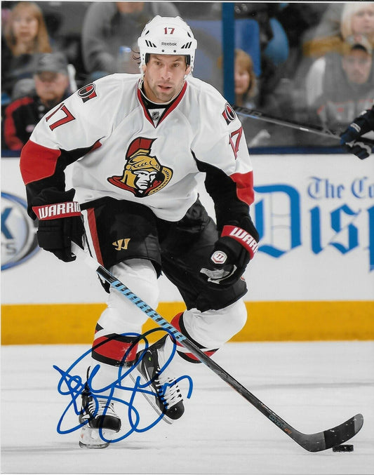 Autographed Ottawa Senators David Legwand 8x10 Photo Original