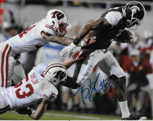 Autographed Michigan State BJ Cunningham Montreal Alouettes 8x10 Photo7 Original
