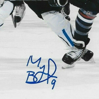 Autographed Megan Bozek Team USA Womens Hockey Olympics 8x10 Photo Original
